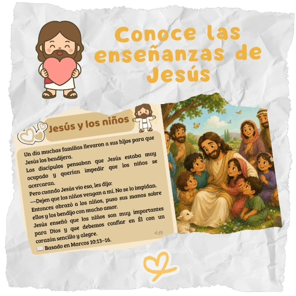2. Conoce las enseñanzas de Jesús