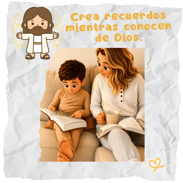 4. Crean recuerdos mientras conocen de Dios